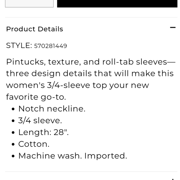 New CHICO'S woven GAUZE pull over TOP womens - Picture 2 of 3